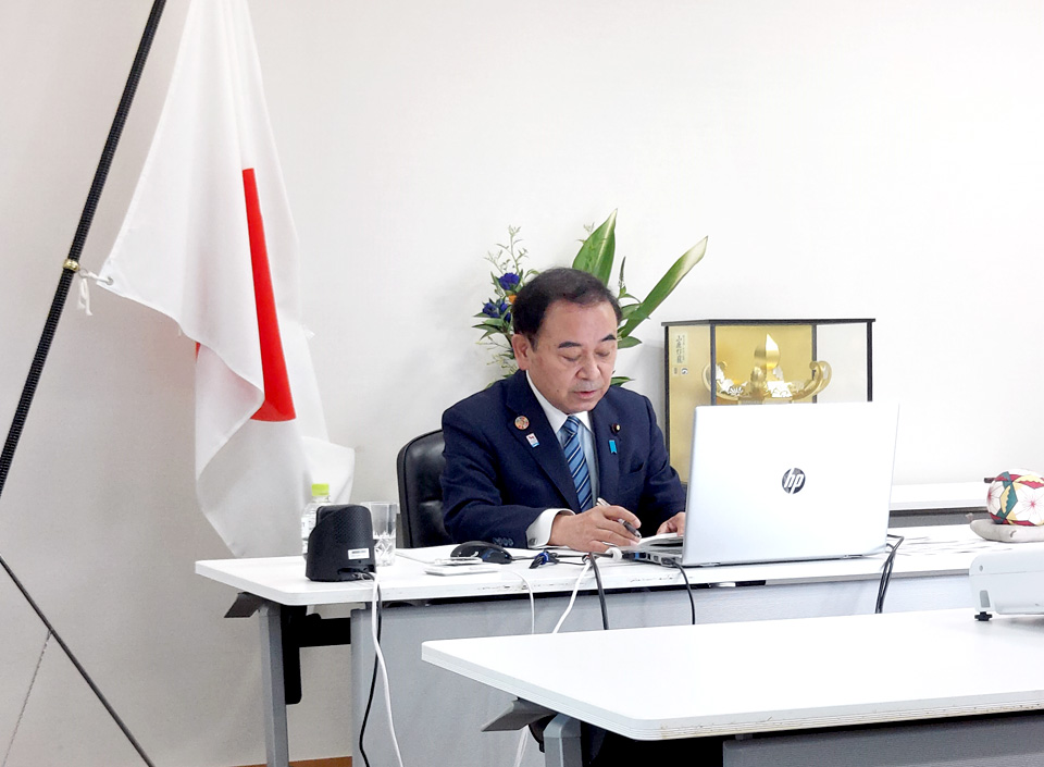 坂本大臣と欧州委員会副委員長との会談