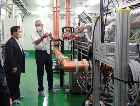 茨城　いばらき量子ビーム研究センター及び日本原子力研究開発機構（JAEA）の視察