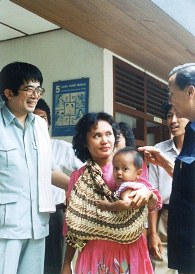1988年インドネシア北スマトラにて