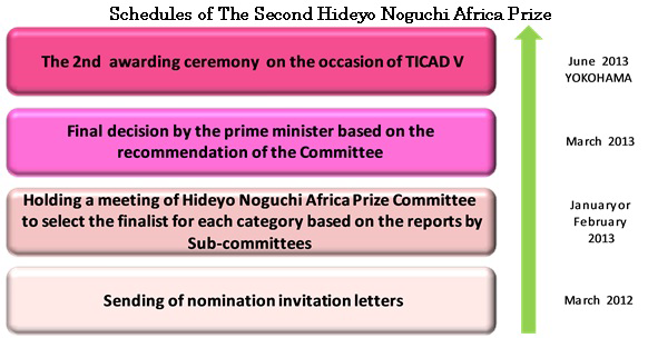 schedules of the second hideyo noguchi africa prize