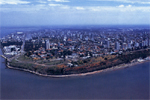 Capital Maputo seen from sea(img)