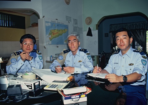 派遣された日本の文民警察要員img