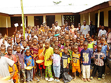 リベリアBong地方での小学校建設プロジェクトの視察(image)