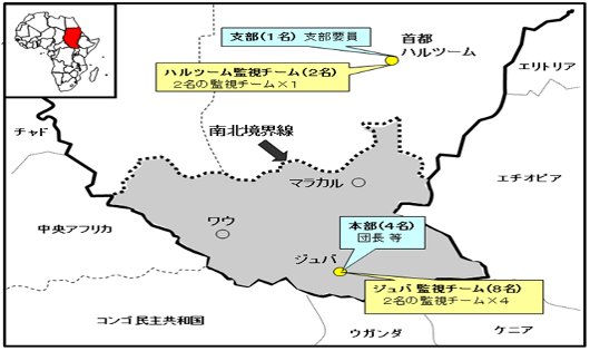 わが国の要員の配置図img